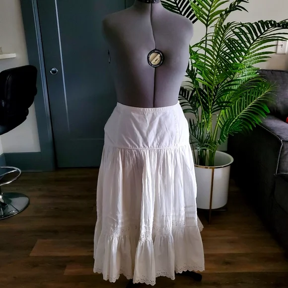 Polo Ralph Lauren Skirts Polo Ralph Lauren Maxi Skirt Size 4 White Poshmark